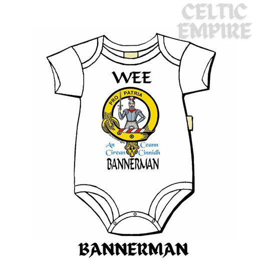 Bannerman Scottish Family Clan Crest Baby Jumper