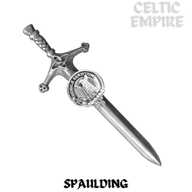 Spaulding Family Clan Crest Kilt Pin, Scottish Pin