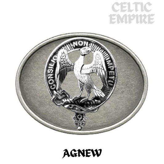 Agnew Family Clan Crest Regular Buckle