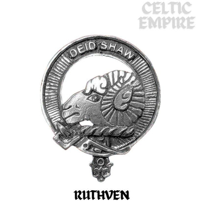 Ruthven Scottish Family Clan Crest Ring