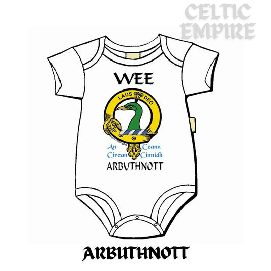 Arbuthnott Scottish Family Clan Crest Baby Jumper