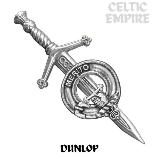 Dunlop Scottish Family Small Clan Kilt Pin