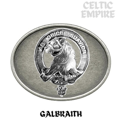 Galbraith Family Clan Crest Regular Buckle ~ All Family Clans