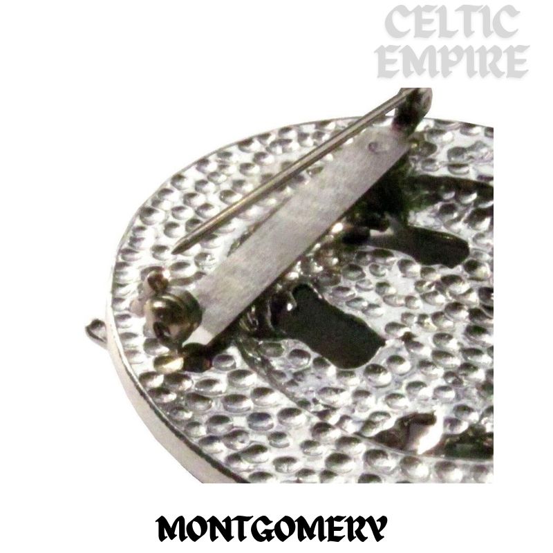 Montgomery Family Clan Crest Scottish Cap Badge