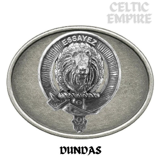 Dundas Family Clan Crest Regular Buckle