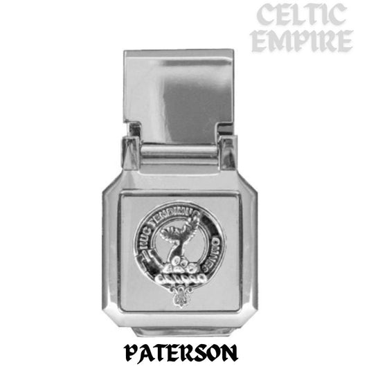 Paterson Scottish Family Clan Crest Money Clip