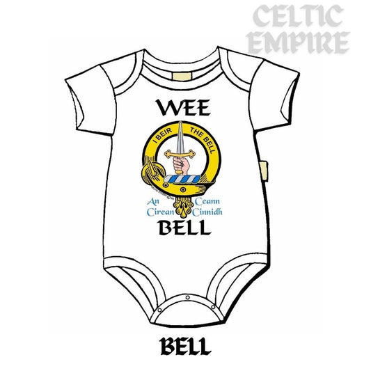 Bell Scottish Family Clan Crest Baby Jumper