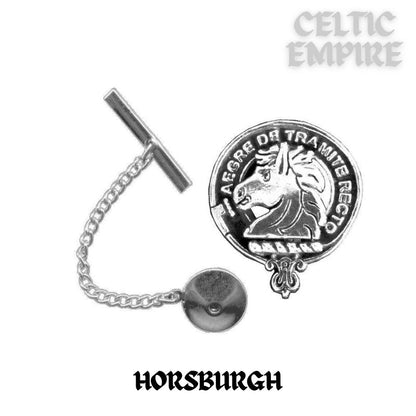 Horsburgh Family Clan Crest Scottish Tie Tack/ Lapel Pin