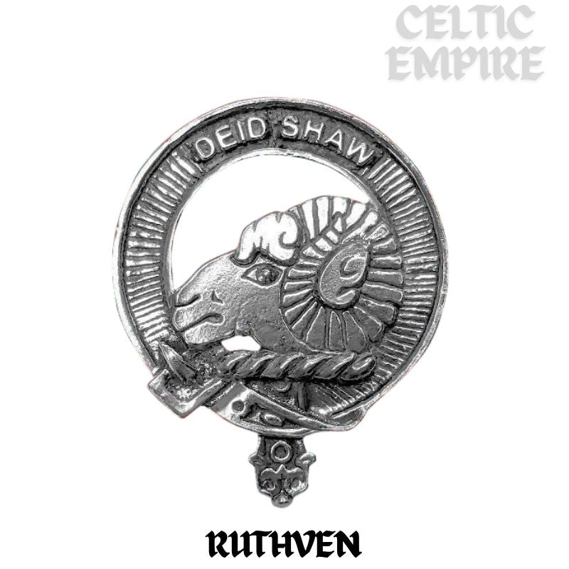Ruthven Scottish Family Clan Crest Badge Tankard