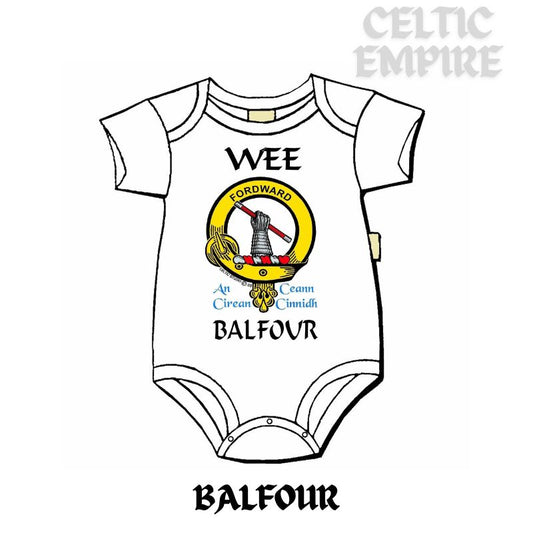 Balfour Scottish Family Clan Crest Baby Jumper
