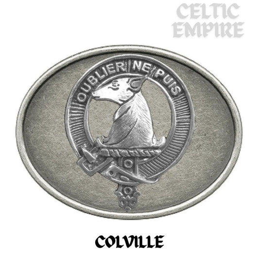 Colville Family Clan Crest Regular Buckle
