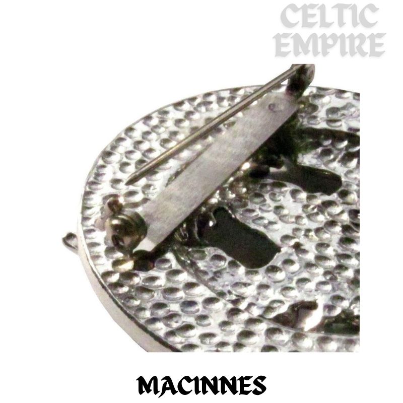 MacInnes Family Clan Crest Scottish Cap Badge