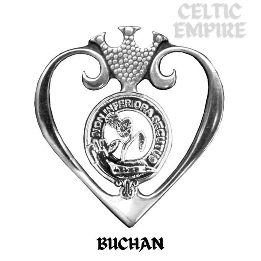 Buchan Family Clan Crest Luckenbooth Brooch or Pendant