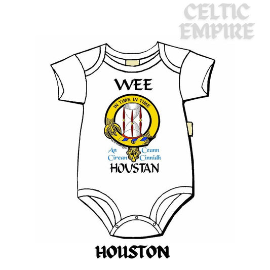 Houston Scottish Family Clan Crest Baby Jumper