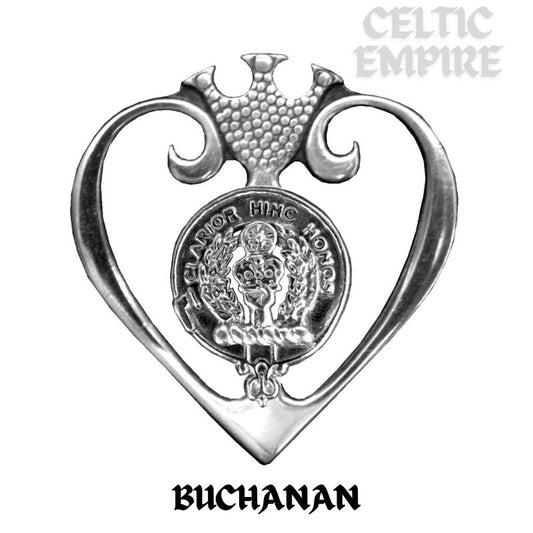 Buchanan Family Clan Crest Luckenbooth Brooch or Pendant