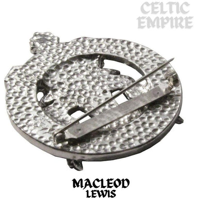 MacLeod (Lewis) Family Clan Crest Scottish Cap Badge