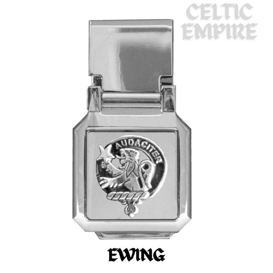 Ewing Scottish Family Clan Crest Money Clip