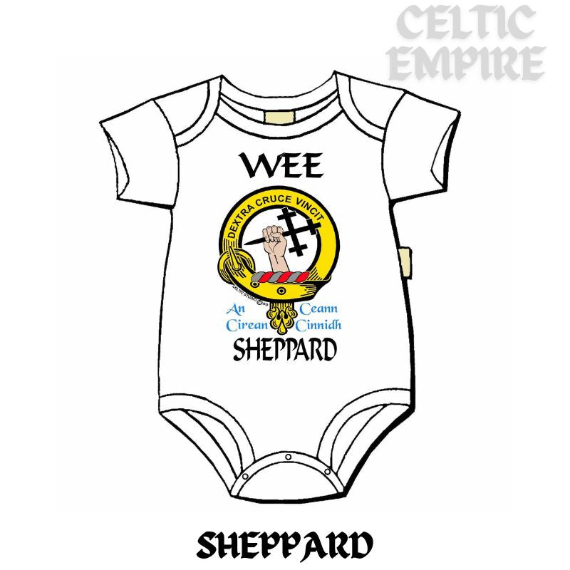 Sheppard Scottish Family Clan Crest Baby Jumper