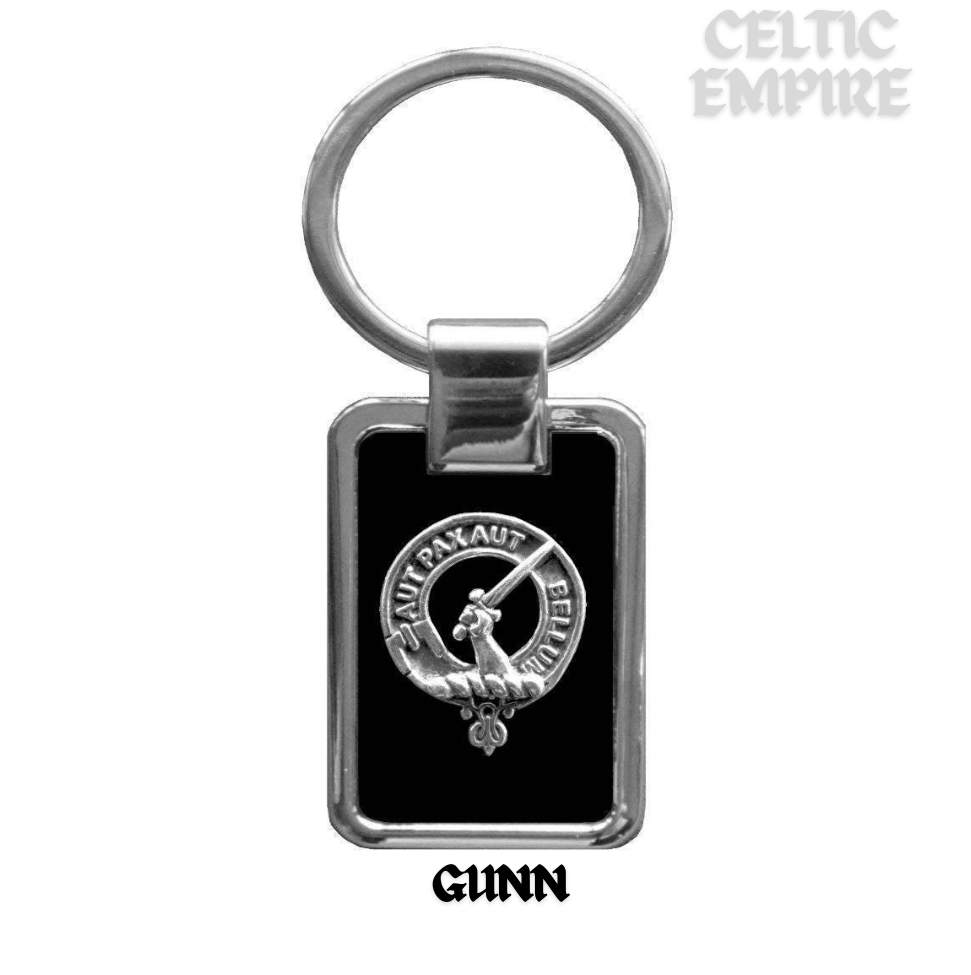 Gunn Family Clan Stainless Steel Key Ring