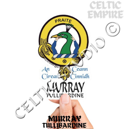 Murray (Tullibardine) Family Clan Crest Decal | Custom Scottish Heritage Car & Laptop Stickers