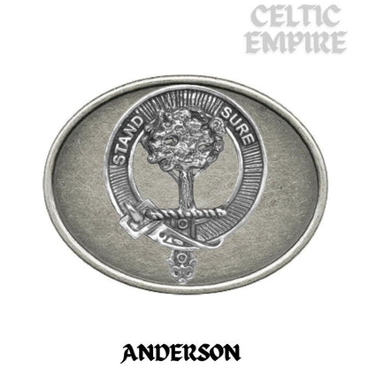 Anderson Family Clan Crest Regular Buckle