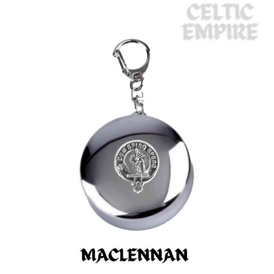 MacLennan Scottish Family Clan Crest Folding Cup Key Chain