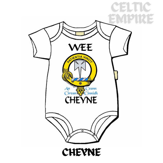 Cheyne Scottish Family Clan Crest Baby Jumper