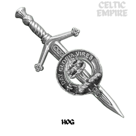 Hog Scottish Small Family Clan Kilt Pin