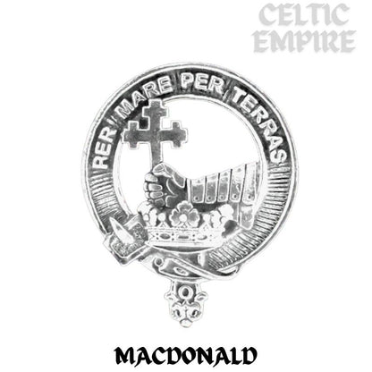 MacDonald Donald Scottish Small Family Clan Kilt Pin
