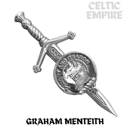 Graham  Menteith  Scottish Small Family Clan Kilt Pin