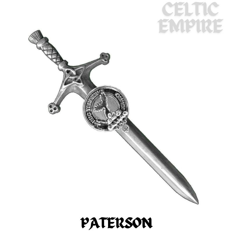 Paterson Family Clan Crest Kilt Pin, Scottish Pin