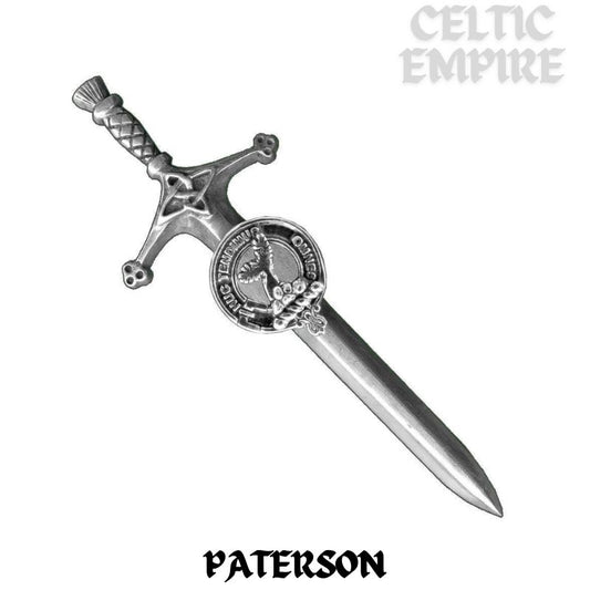 Paterson Family Clan Crest Kilt Pin, Scottish Pin