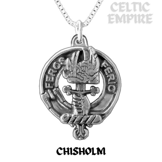 Chisholm Family Clan Crest Scottish Pendant