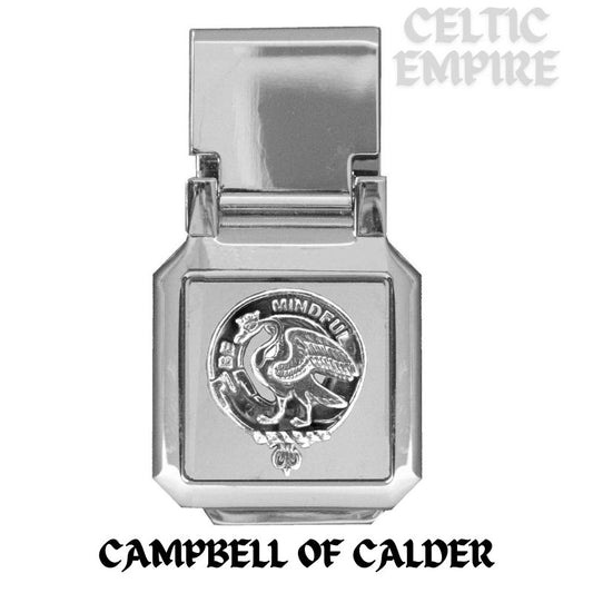 Campbell Calder Scottish Family Clan Crest Money Clip
