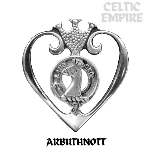 Arbuthnott Family Clan Crest Luckenbooth Brooch or Pendant