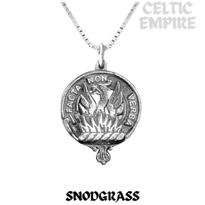 Snodgrass Family Clan Crest Scottish Pendant