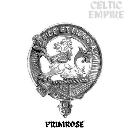 Primrose Family Clan Crest Regular Buckle