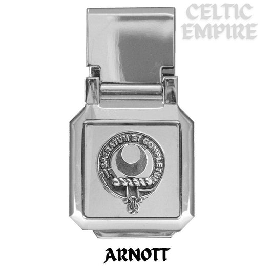 Arnott Scottish Family Clan Crest Money Clip