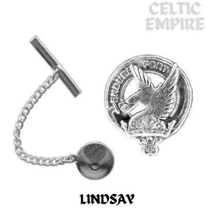 Lindsay Family Clan Crest Scottish Tie Tack/ Lapel Pin