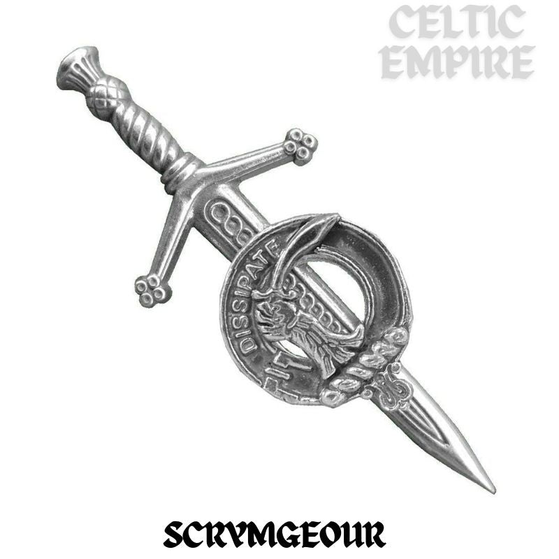 Scrymgeour Scottish Small Clan Kilt Pin