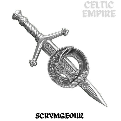 Scrymgeour Scottish Small Clan Kilt Pin