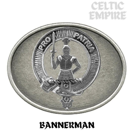Bannerman Family Clan Crest Regular Buckle