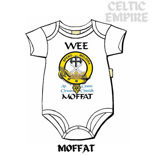 Moffat Scottish Family Clan Crest Baby Jumper