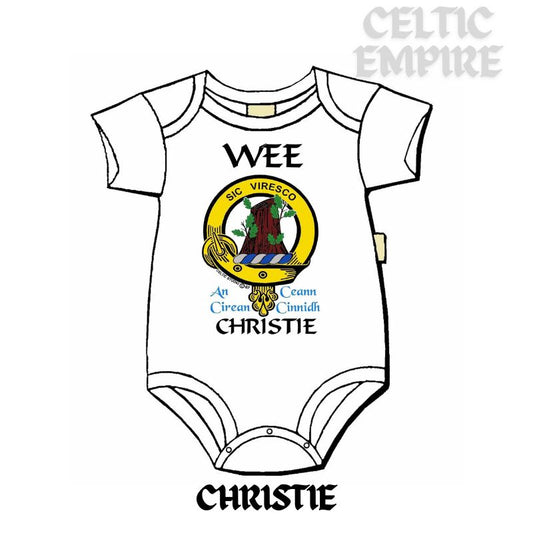 Christie Scottish Family Clan Crest Baby Jumper