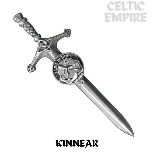 Kinnear Family Clan Crest Kilt Pin, Scottish Pin