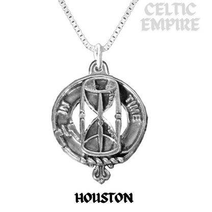 Houston Family Clan Crest Scottish Pendant