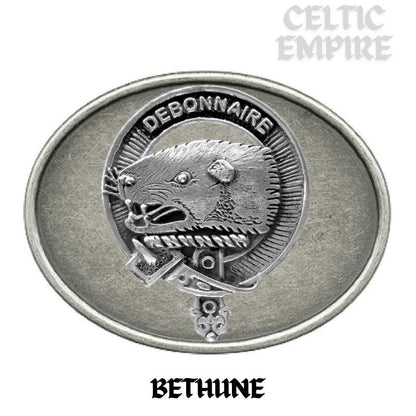 Bethune Family Clan Crest Regular Buckle