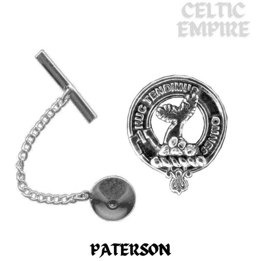 Paterson Family Clan Crest Scottish Tie Tack/ Lapel Pin