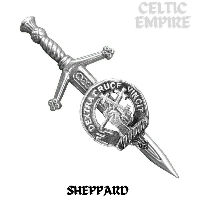 Sheppard Scottish Small Family Clan Kilt Pin