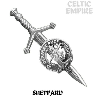 Sheppard Scottish Small Family Clan Kilt Pin
